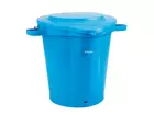 Vikan 56926 emmer met RVS hengsel 20 liter geel