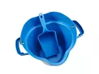 Vikan 56926 emmer met RVS hengsel 20 liter geel