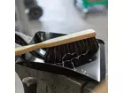 Vikan VTS 558552 metal dustpan with handle 365 mm