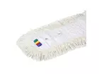 Housse de balai à franges avec boutons-pression, en coton, 60 cm