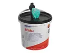 Wypall 7775 cleaning cloths 27x27 cm green dispenser bucket 90 pieces