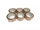 Tape rolls 48 mm wide polypropylene solvent 66 meters