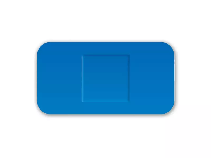 Detectaplast 8143 Pansement universel 38 x 72 mm bleu détectable