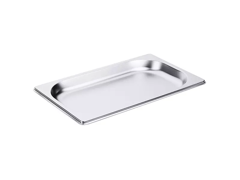 Récipient Gastronorm 1/4 en acier inoxydable 18/10 100 mm 2,8 litres