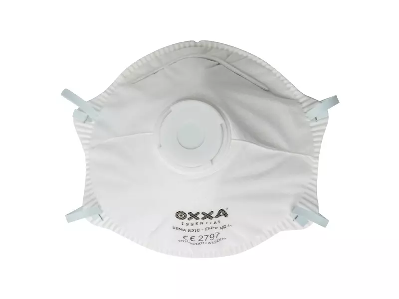 Oxxa Sema 6210 stofmasker cup FFP2 NR D V met uitademventiel
