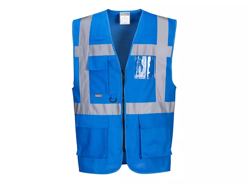 Portwest F476 Hi-Vis safety vest cornflower blue size 2XL