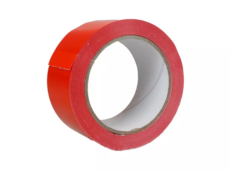 Tape PVC 50 mm x 66 meter rood