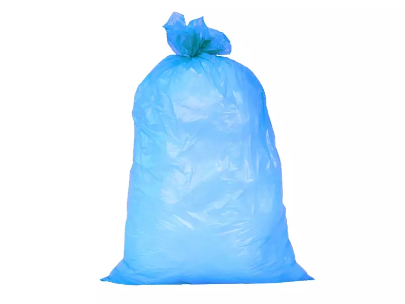 Waste bag LDPE 90x120 cm T100 blue