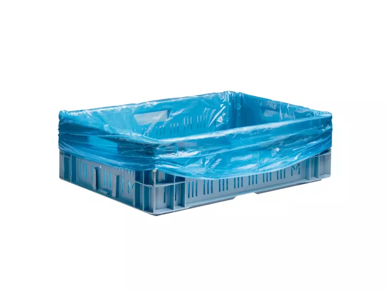 Kratzak HDPE 600x800x200 mm 10 mu blauw