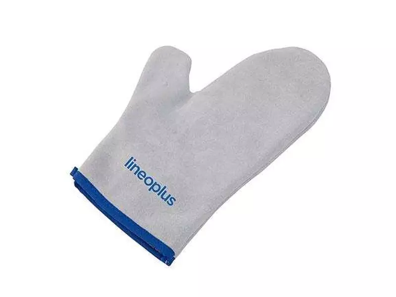 Oven mitts with thumb 300 mm leather