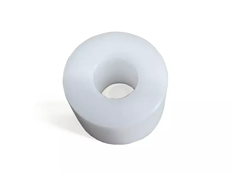 Entretoise POM Ø20/Ø10x15 mm blanche