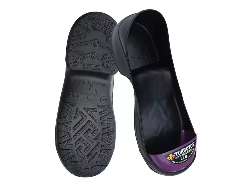 Veiligheidsoverschoen Turbo Toe zwart/blauw maat XL 45-46