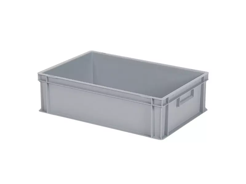 Stacking container Euronorm 600x400x175 mm 33 l grey