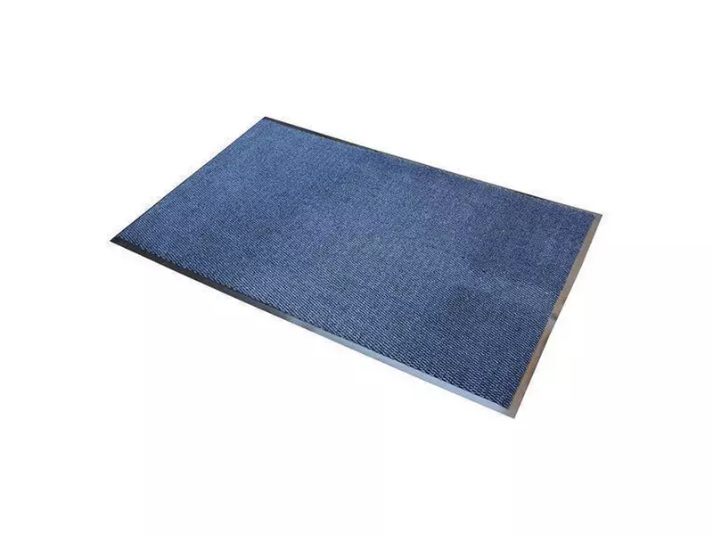 Schoonloopmat wasbaar nylon profi 85x150 cm blauw