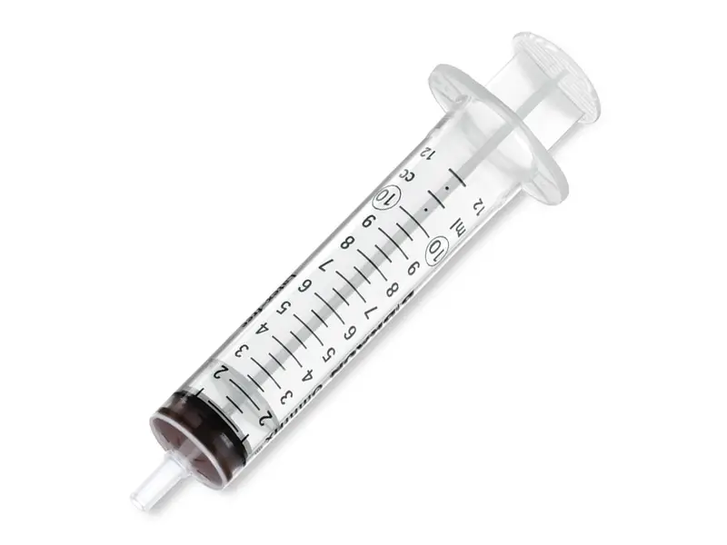 Seringue stérile jetable en PP Luer, volume de remplissage 20 ml, graduation 1 ml