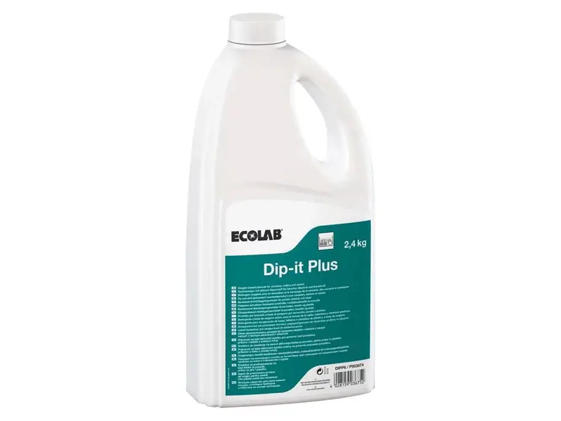Ecolab Dip-it Plus dishwasher detergent box 6x2.4 kg