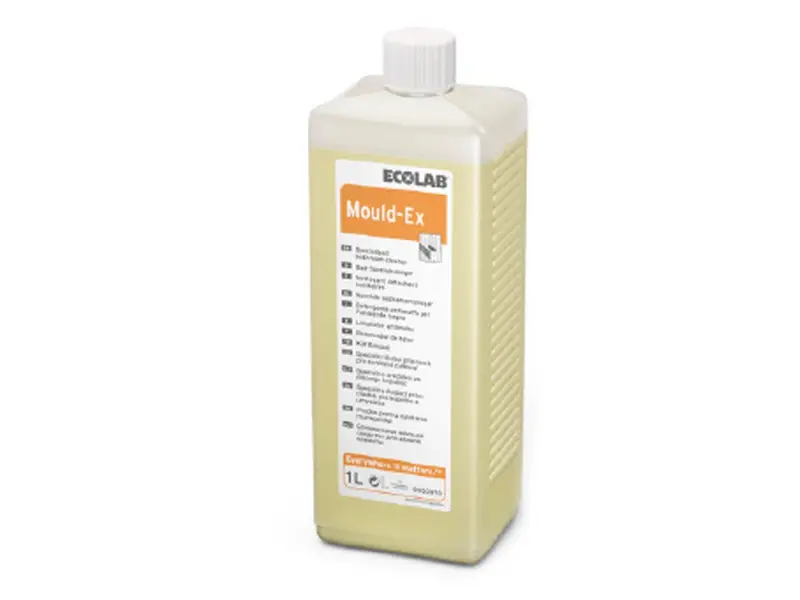 Nettoyant sanitaire alcalin Ecolab Mould-Ex, 4 x 1 litre