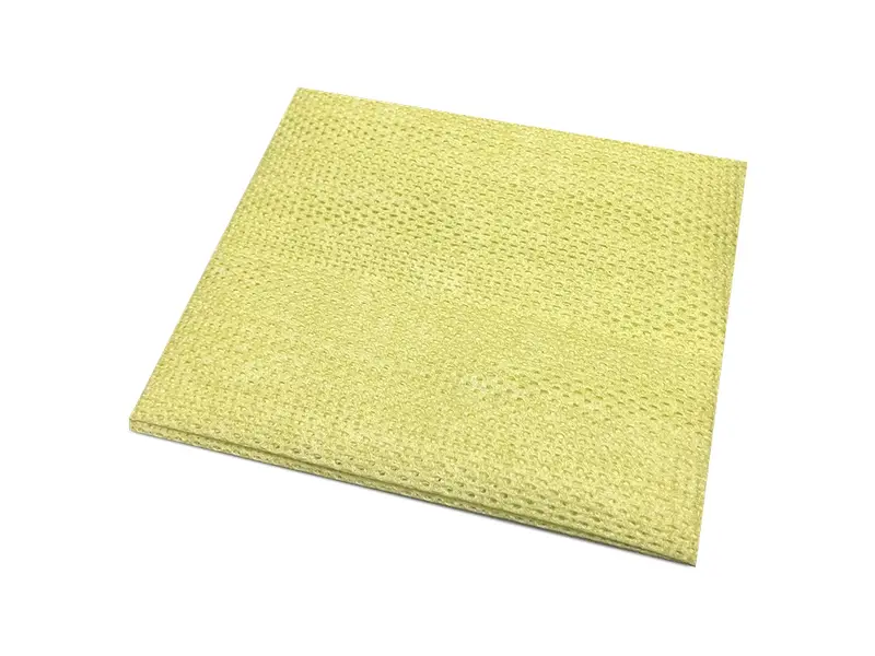 Lingettes nettoyantes FMCP Mega Wipe non tissées 48 x 38 cm jaunes