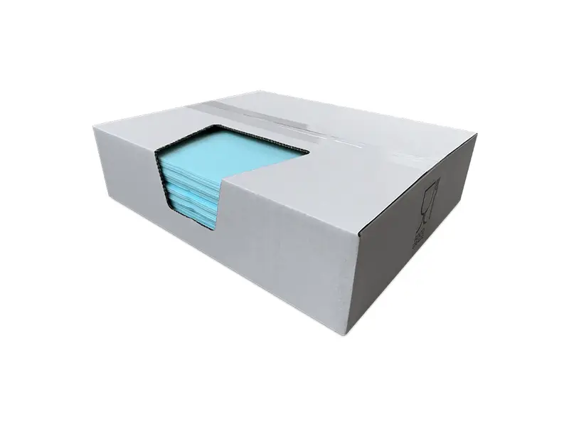 FMCP Hydro Wipe poetsdoeken non-woven 38x30 cm blauw