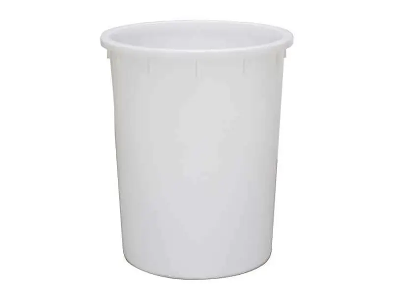 Cylindrical barrel Ø670x805 mm 200 liters white