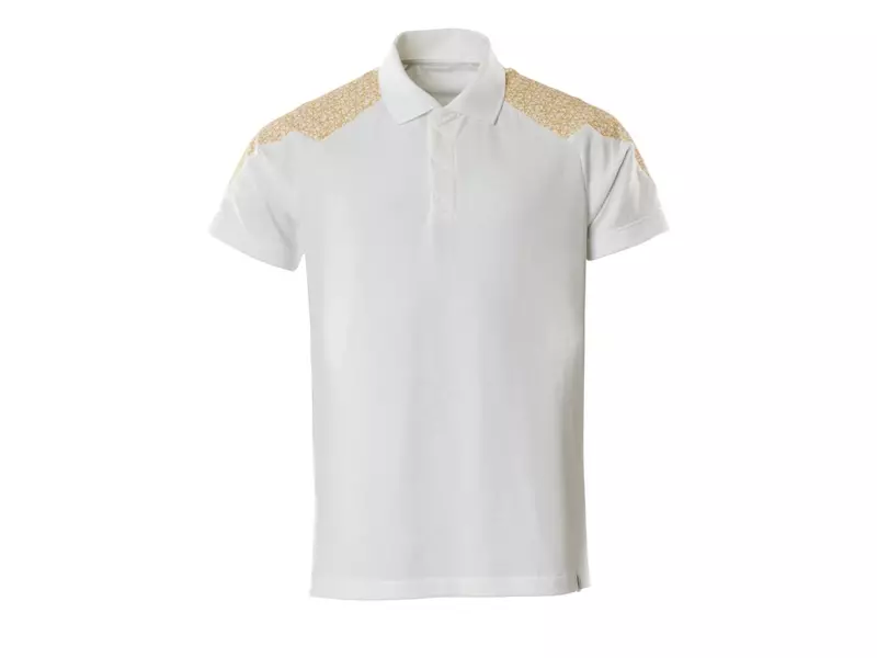 Mascot Food & Care 20083-933-0670 polo shirt white/curry yellow size 6XL