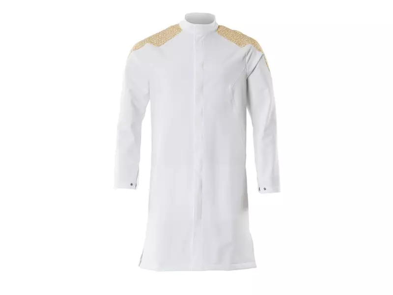 Mascot Food & Care 20154-511-0670 food jacket white/curry yellow size XS