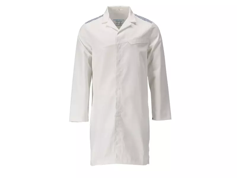 Mascot Food & Care 20354-442-0691 food jacket white/bright blue size 3XL