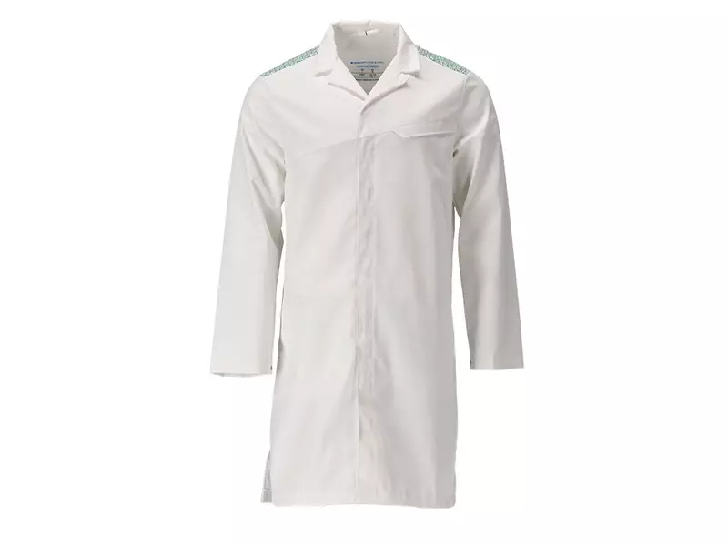 Veste alimentaire Mascot Food & Care 20354-442-06333 blanche/vert vif taille 5XL