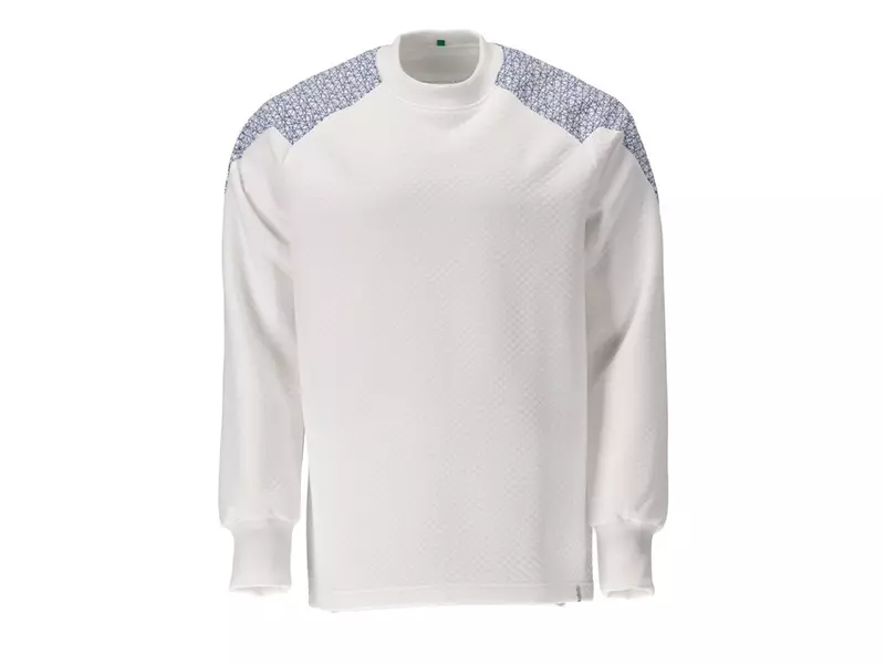Mascot Food & Care 20084-932-0691 sweatshirt white/bright blue size L