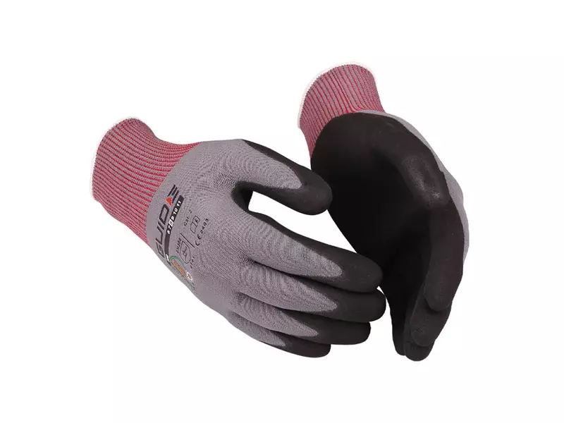 Guide 580 nitrile mechanical protection glove size 9