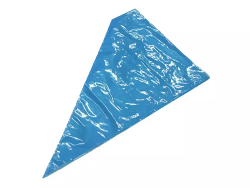 Poche à douille jetable en PEBD 540 mm 75 µm bleue