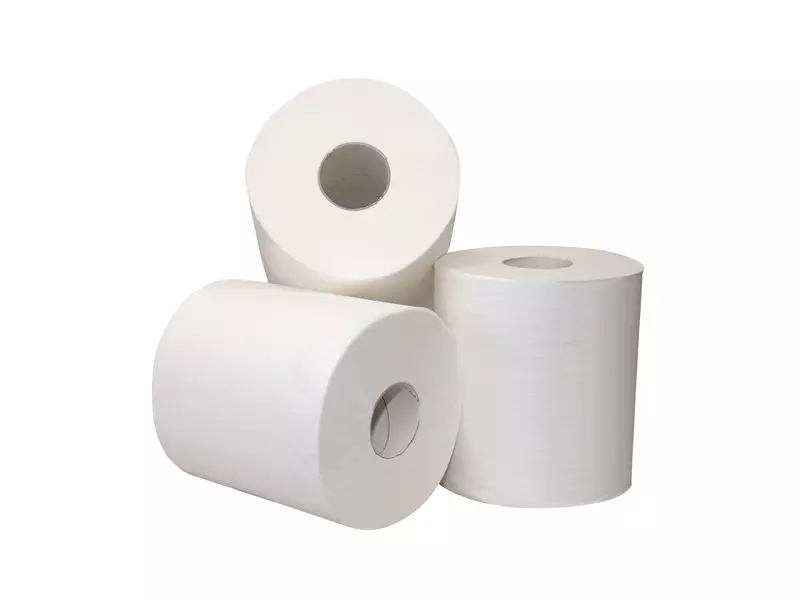 Rouleau de nettoyage Euro Products midi euro recyclé 1 pli 300 mètres blanc