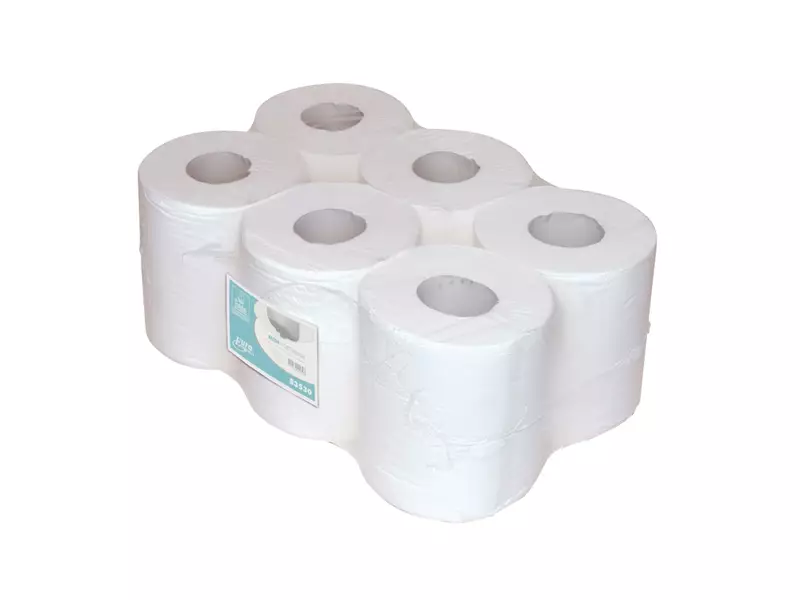 Rouleau de nettoyage Euro Products midi euro recyclé 1 pli 300 mètres blanc