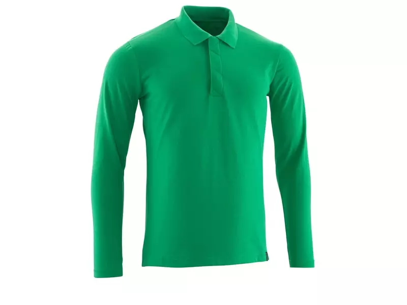 Mascot 24083-961 polo met lange mouwen groen maat XL