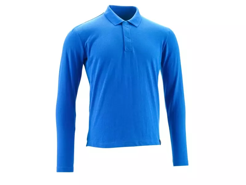 Polo à manches longues Mascot 24083-961 bleu vif, taille XL