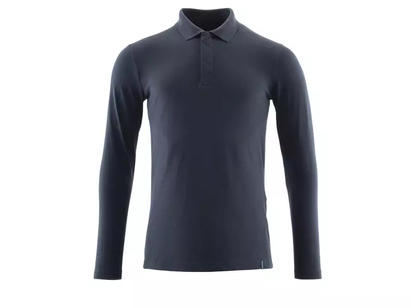 Polo à manches longues Mascot 24083-961 bleu marine, taille M