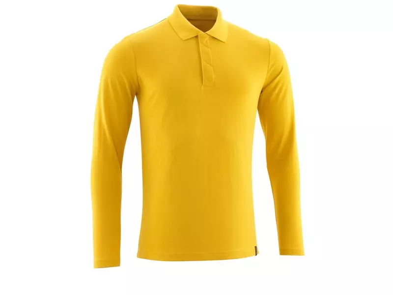 Polo à manches longues Mascot 24083-961 jaune curry, taille L