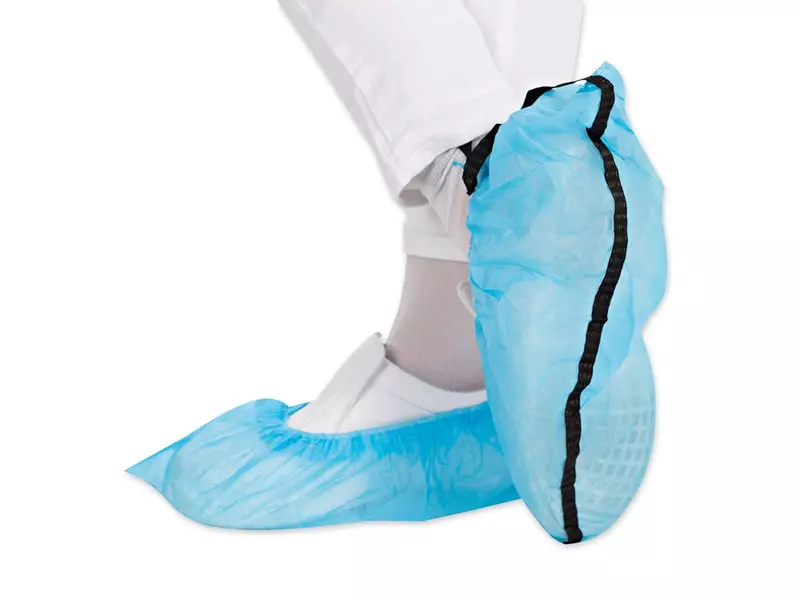 Surchaussures jetables en PP bleu ESD