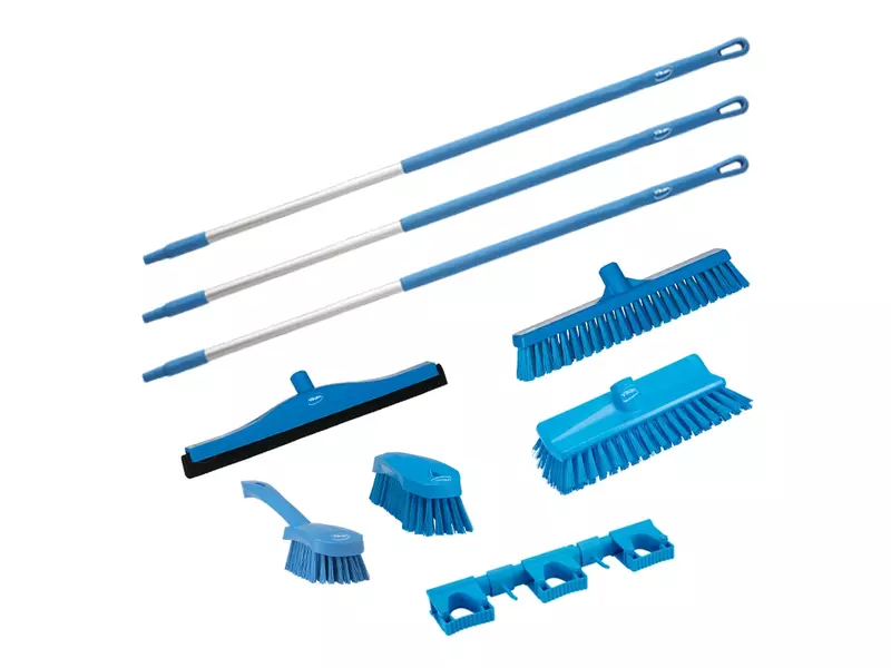 Vikan 990043 horeca starter kit 9-delig blauw