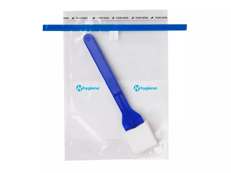 Bâtonnet éponge Hygiena SS100BPWP avec 10 ml de bouillon d'eau peptonée tamponnée