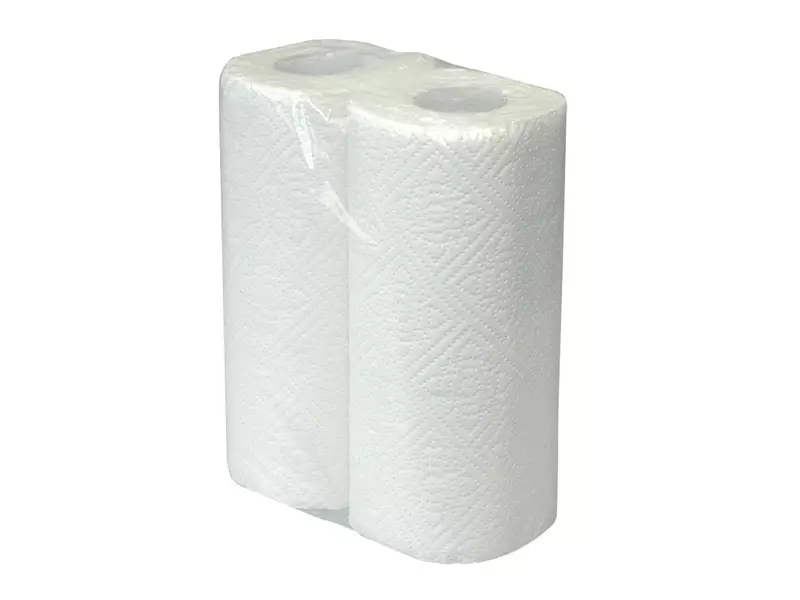 Euro Products kitchen roll 2-layer cellulose 22x23 cm white