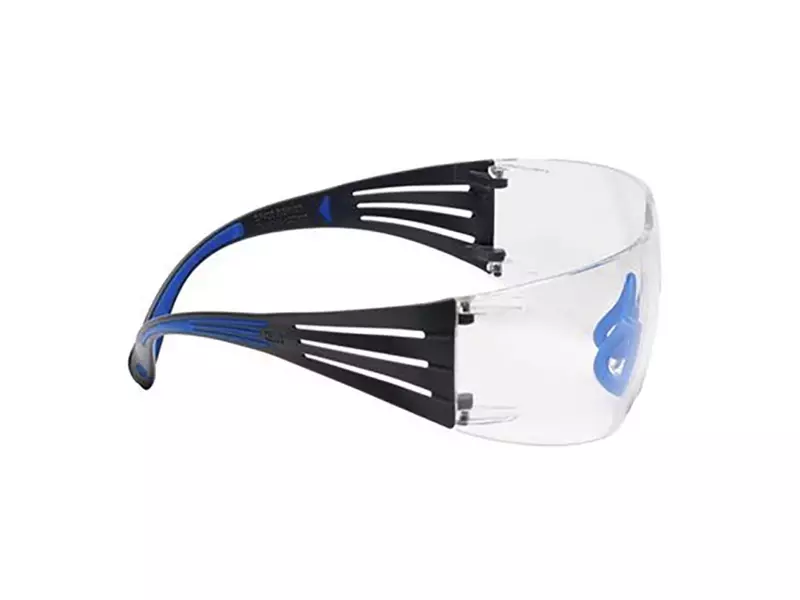 3M SecureFit 400 SF401SGAF-BLU safety glasses polycarbonate clear