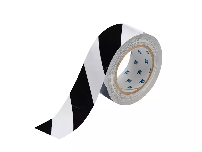 Bande de délimitation Brady ToughStripe Cold PE noir/blanc 50,80 mm