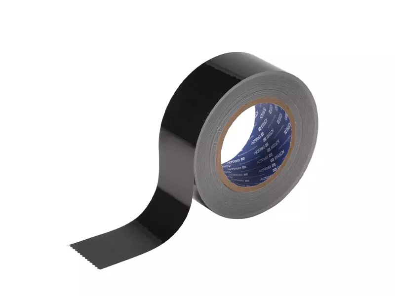 Brady afbakeningstape ToughStripe Cold PE zwart 101,60 mm