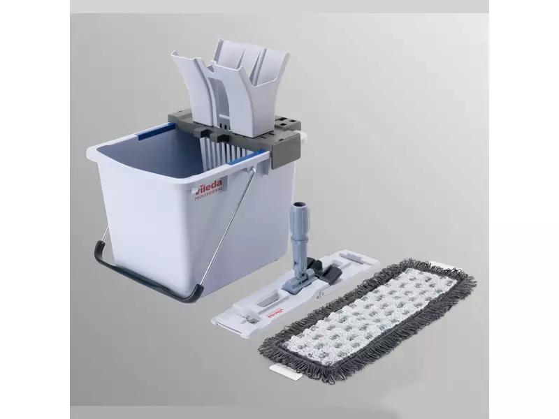 Vileda UltraSpeed Pro Starter Kit Compact mop bucket kit 15 liters