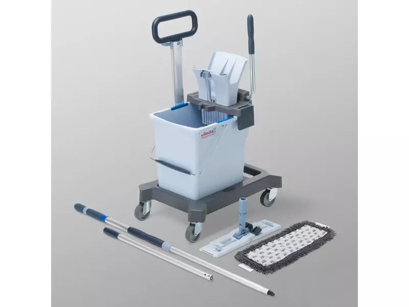 Vileda UltraSpeed Pro Ready-To-Go Kit Single roller bucket kit 25 liters