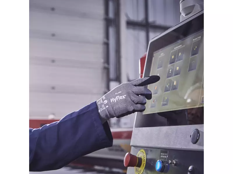 Ansell HyFlex 11-581 handschoen nitril snijbestendig maat 6