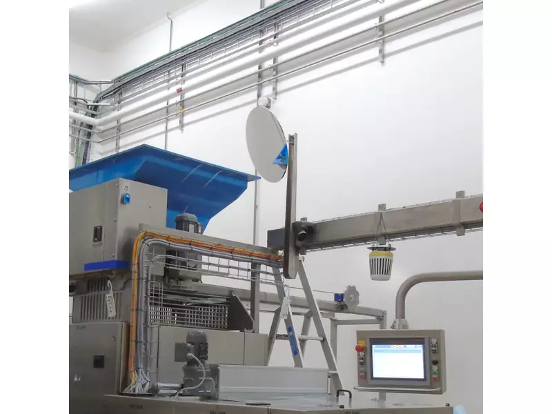 Industriespiegel RVS met RVS beugel Ø60 cm