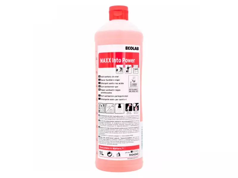 Ecolab MAXX Into Power acid sanitary cleaner