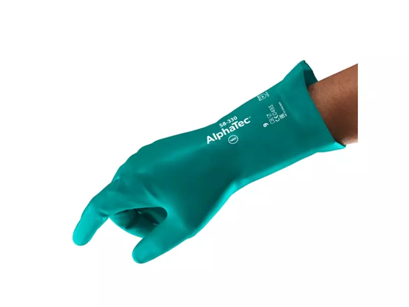 Ansell AlphaTec 58-330 handschoen nitril chemiebestendig maat 10